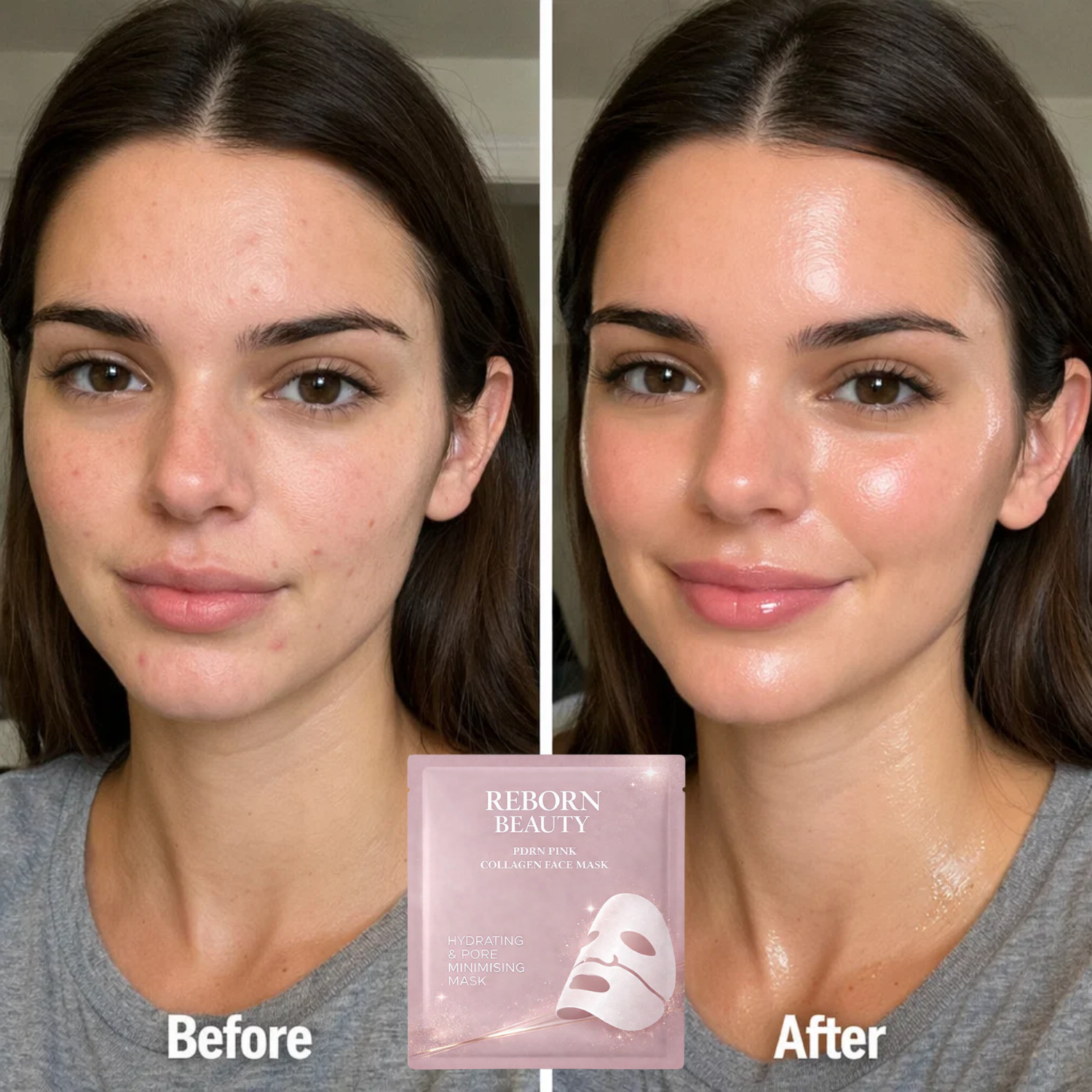 Salmon PDRN Pink Collagen Face Mask